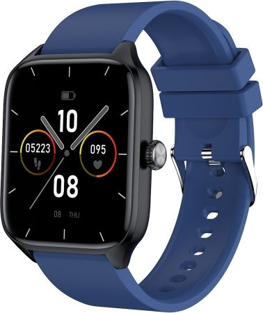 T19 Pro 1.96 Inch Ip67 Waterproof Silicone Band Smart Watch Supports Dual-mode Bluetooth Call Heart Rate Monitoring Blue