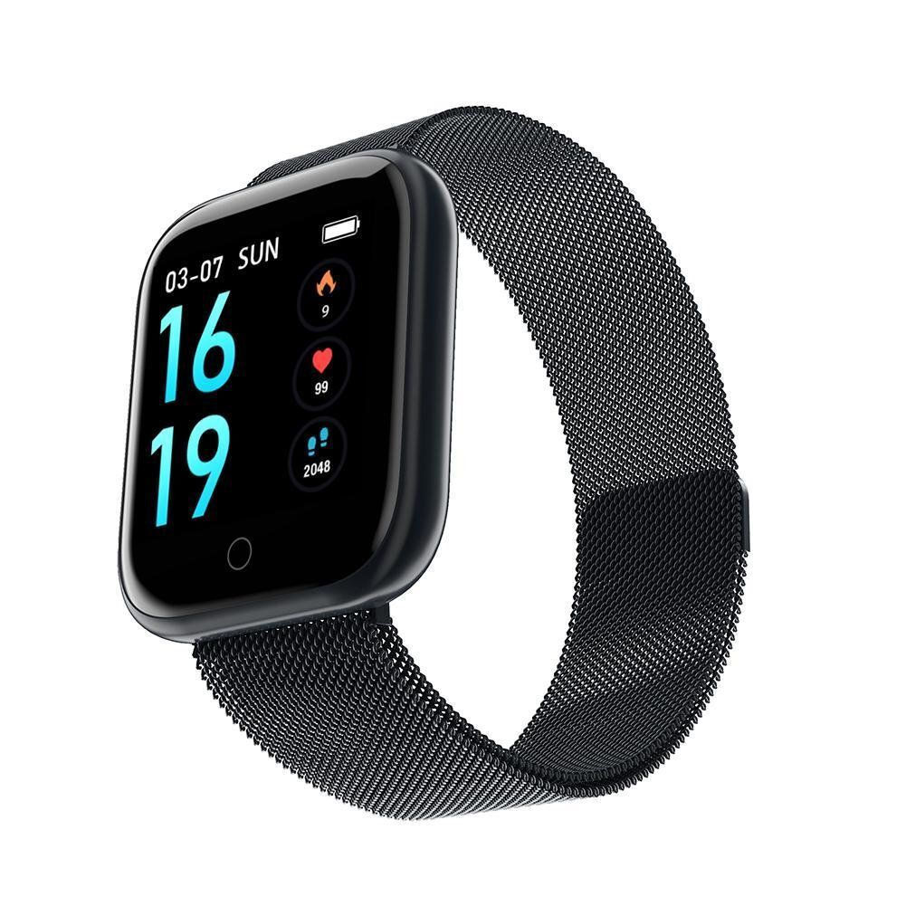 InTime Smartwatch with Heart Rate Monitor (Black) view 2