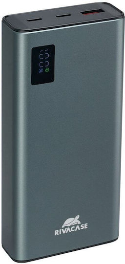 Rivacase VA1022 Power Bank 20000mAh 22.5W with USB-A Port and 2 USB-C Ports Power Delivery / Quick Charge 3.0 vue 2