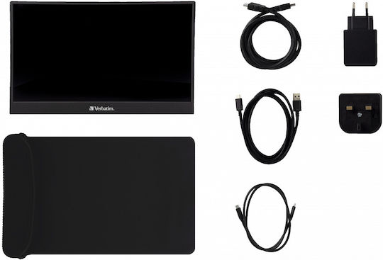 Verbatim PM-14 IPS HDR Portable Monitor 14" FHD 1920x1080 with Response Time 6ms GTG view 7