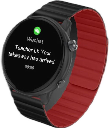Imiki Holo TG2 46mm Smartwatch with Heart Rate Monitor (Black) view 2
