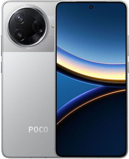 Xiaomi Poco F7 Pro 5G Dual SIM (12GB/256GB) Silver view 1