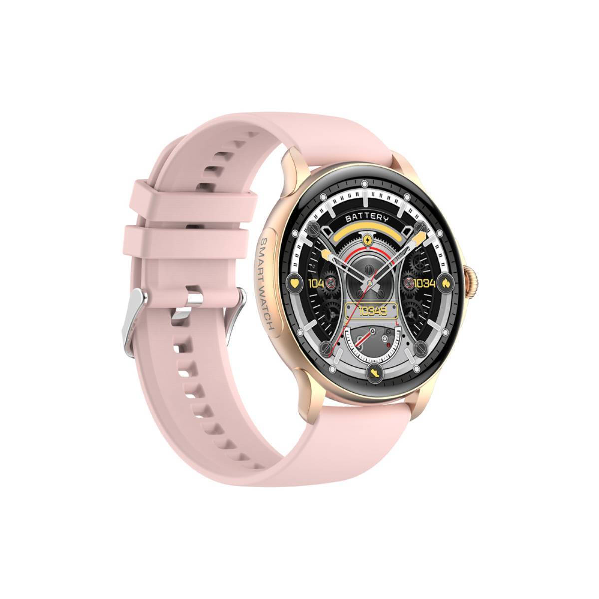 Eko Timelapse Aluminium Smartwatch with Heart Rate Monitor (Pink) view 1