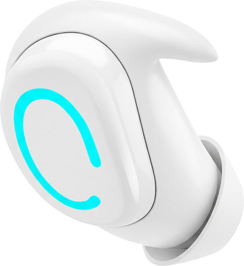 Avizar In-ear Bluetooth Handsfree Earphones White view 5