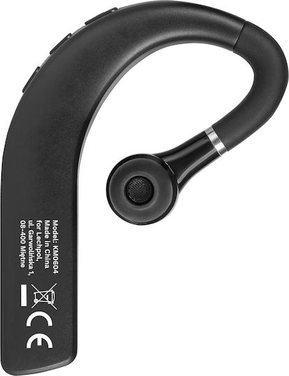 Kruger & Matz Traveler K17 In-ear Bluetooth Handsfree Earphones Black view 3
