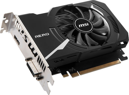 MSI GeForce GT 1030 2GB GDDR4 Aero ITX 2GD4 OC Graphics Card view 3