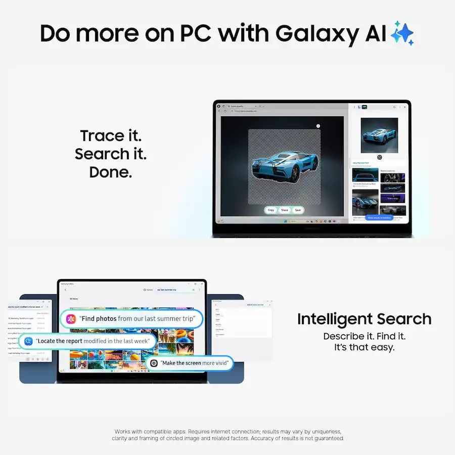 Samsung Galaxy Book6 Pro Copilot+ PC 14" OLED 120Hz (Ultra 7-356H/16GB/512GB SSD/W11 Home) (US Keyboard) view 6