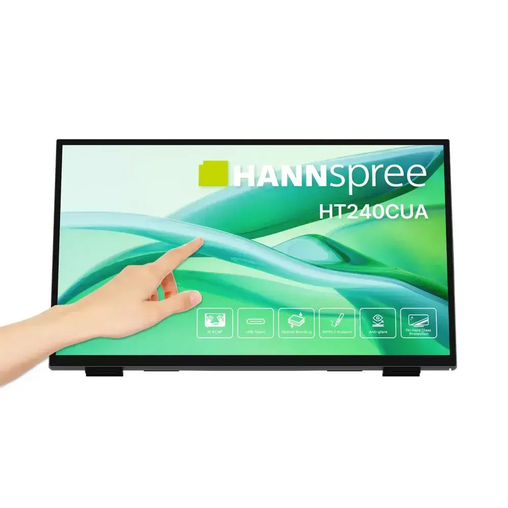 HannSpree VA Touch Portable Monitor 23.8" FHD 1920x1080