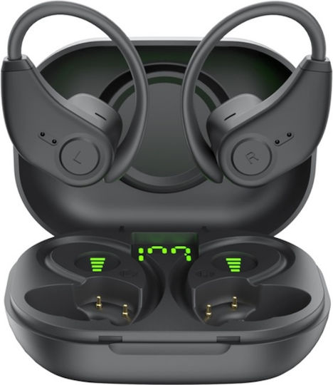 Bluedio S6 In-ear Bluetooth Handsfree Earphones with Charging Case Black view 6