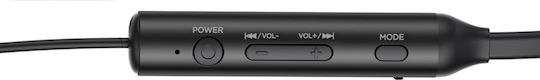 Aiwa ESTBT-450 In-ear Bluetooth Handsfree Earphones with Sweat Resistance Black view 7
