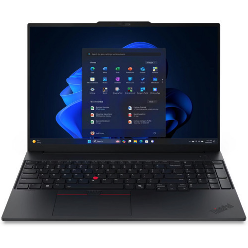 Lenovo ThinkPad E16 Gen 3 16" IPS FHD+ (Core 5-210H/16GB/512GB SSD/No OS) Black (UK Keyboard) view 1
