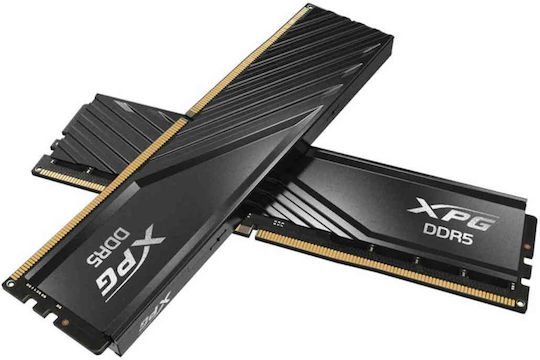 Adata XPG Lancer DDR5 32GB RAM with 2x16GB Modules and Speed 6000 for Desktop AX5U6000C4816G-DTLABBK