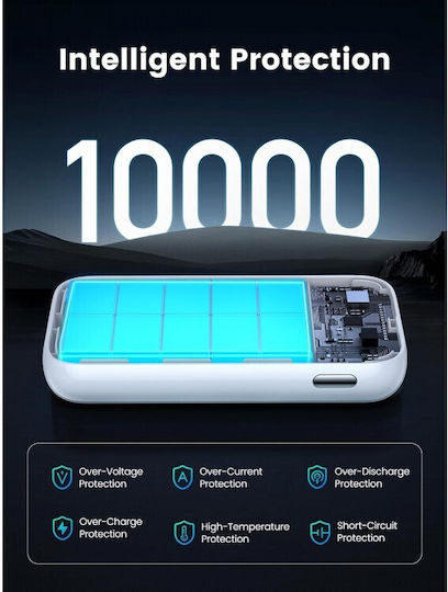 Ugreen PB501 Power Bank 10000mAh 30W Power Delivery / Quick Charge 3.0 White view 8