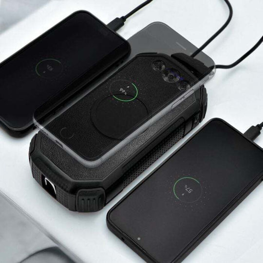 Mikamax Solar Power Bank 20000mAh Black view 2