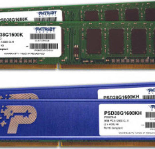 Patriot DDR3 with Module 1x8GB and Speed 1600 for Laptop PSD38G16002S vue 7