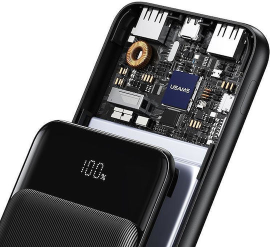 Usams Power Bank 10000mAh 10W Black view 3