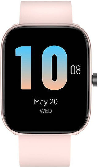 Haylou GST Lite 43mm Smartwatch with Heart Rate Monitor (Pink) view 2