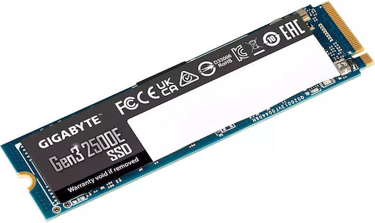 Gigabyte Gen3 2500E SSD 500GB M.2 Type with PCI Express 3.0 Connection G325E500G view 3