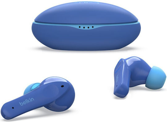 Belkin Soundform Nano In-ear Bluetooth Handsfree Earphones with Sweat Resistance and Charging Case Blue view 5