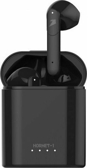 Armaggeddon Hornet-1 Earbud Bluetooth Handsfree Earphones with Charging Case Black view 1