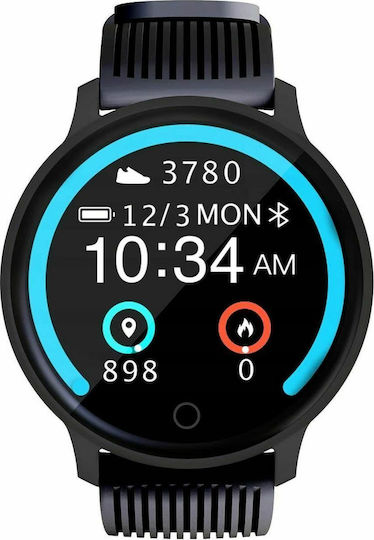 Lenovo Blaze HW10H 42mm Smartwatch with Heart Rate Monitor (Black)