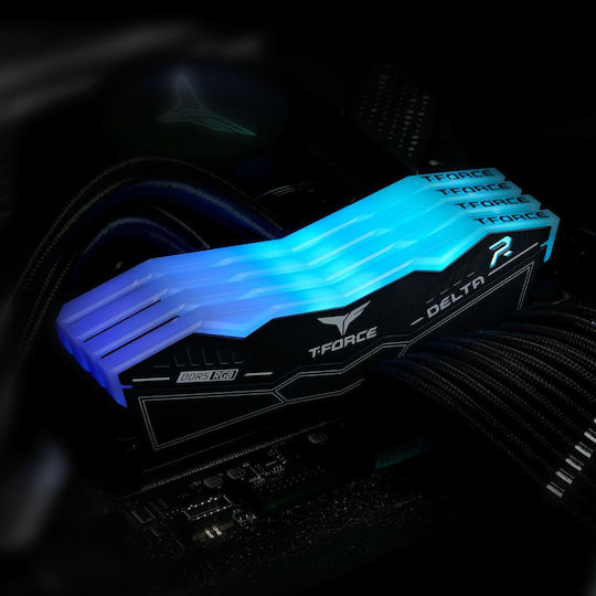TeamGroup Delta RGB DDR5 32GB RAM with 2x16GB Modules and Speed 6000 for Desktop FF3D532G6000HC30DC01 vista 8