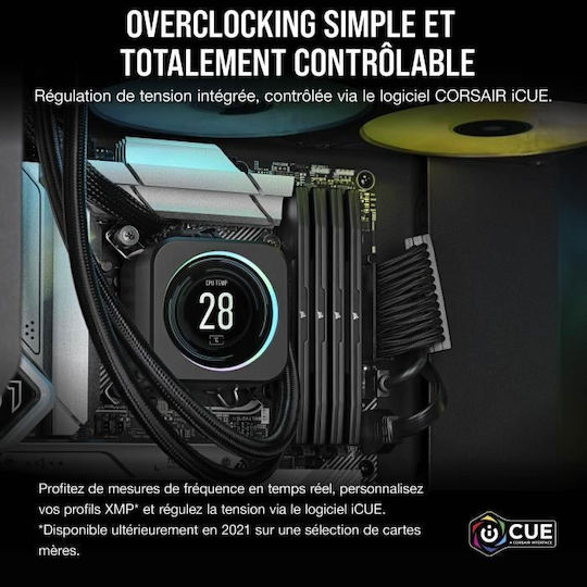 Corsair Vengeance DDR5 32GB RAM with 2x16GB Modules and Speed 4800 for Desktop CMK32GX5M2A4800C40 view 6