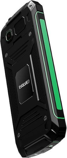 Evolveo StrongPhone W4 Dual SIM Mobile with Buttons Black Green view 5