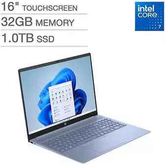 HP Pavilion 16-af0065cl 16" IPS FHD+ (i7-150U/32GB/1TB SSD + 32GB SSD/W11 Home) (International English Keyboard) vue 2