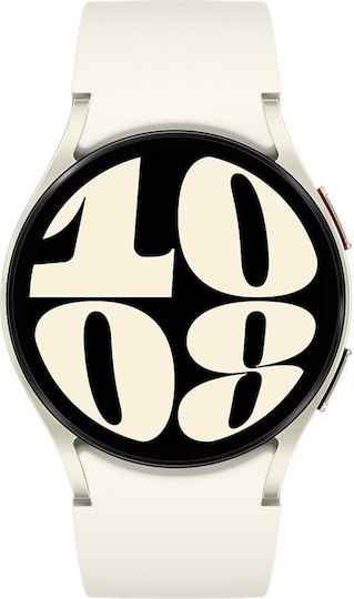 Samsung Galaxy Watch6 LTE Aluminium 40mm Waterproof with eSIM and Heart Rate Monitor (Gold) view 1