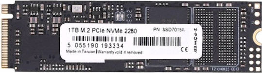 2 Power SSD7015A 1TB M.2 Type with PCI Express 3.0 Connection SSD7015A view 1