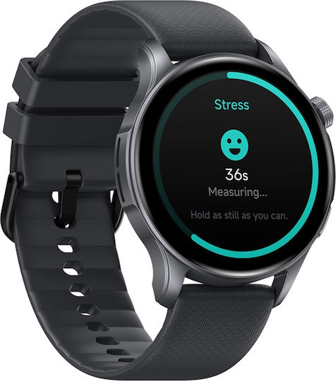 Zeblaze Btalk 3 GPS 45mm Smartwatch with Heart Rate Monitor (Gray) view 3