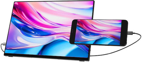 BlitzWolf BW-PCM5 Pro IPS HDR Touch Portable Monitor 16" 4K 3840x2160 vue 2