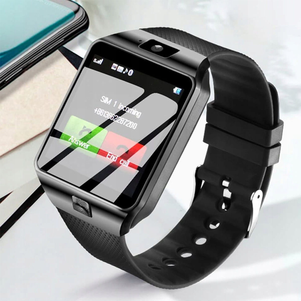 E039 Smartwatch with SIM (Black) view 6