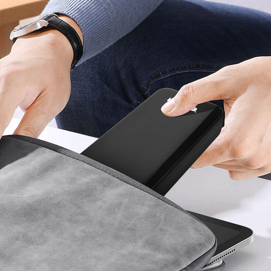 Maxexcell Power Bank 10000mAh with 2 USB-A Ports Black view 3