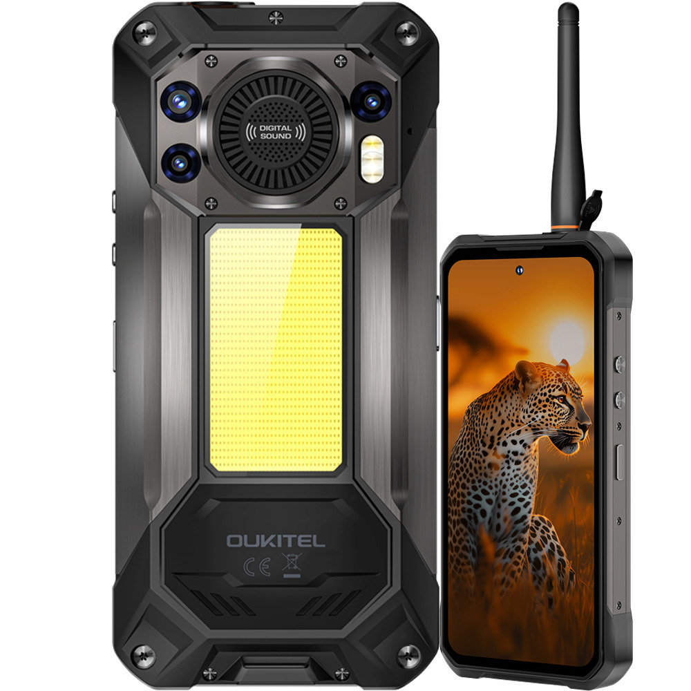 Oukitel WP61 Plus 5G Dual SIM (12/512GB) Rugged Smartphone Black
