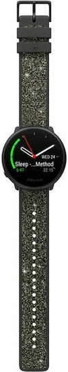 Polar Ignite 2 Stainless Steel 43mm Waterproof Smartwatch with Heart Rate Monitor (Black Crystal Edition) view 4