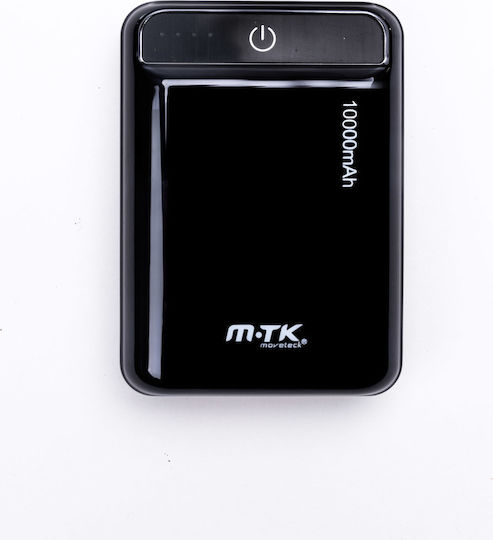 Moveteck K3632 Power Bank 10000mAh with USB-A Port Black view 2