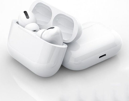 In-ear Bluetooth Handsfree Earphones with Charging Case White view 2