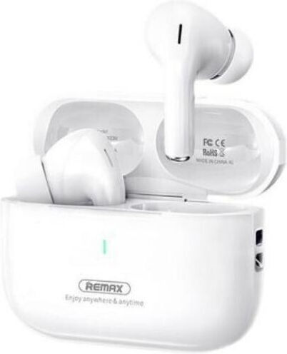 Remax W22N In-ear Bluetooth Handsfree Earphones with Charging Case White view 1