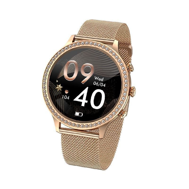 Veltori VT310-1 Smartwatch with Heart Rate Monitor Gold view 2
