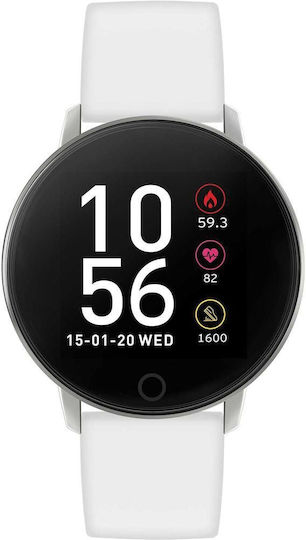 Reflex Active RA05-2019 Stainless Steel 42mm Smartwatch (Pink) view 1