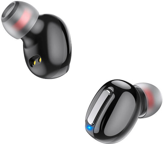 Borofone BE55 Perfect In-ear Bluetooth Handsfree Earphones with Charging Case Black view 3