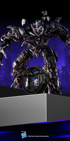 The Transformers TF-T23 In-ear Bluetooth Handsfree Earphones with Charging Case Black view 2