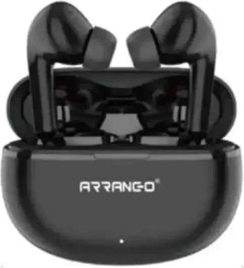 Arrango AC48867 In-ear Bluetooth Handsfree Earphones with Charging Case Black view 2
