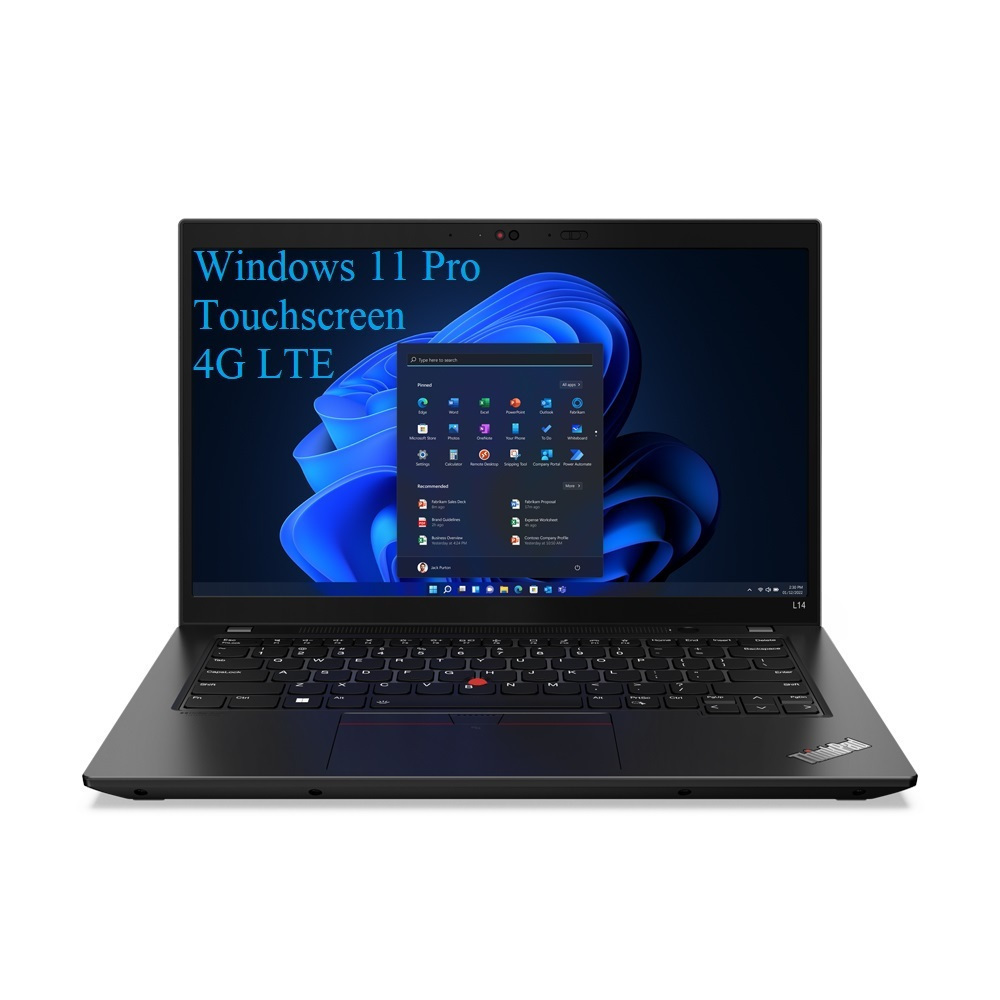 Lenovo ThinkPad L14 Gen 4 (Intel) 14" IPS FHD (i7-1355U/32GB/256GB SSD/W11 Pro) Thunder Black (US Keyboard)
