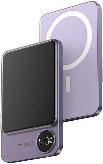 Power Bank 1500mAh 22.5W Purple