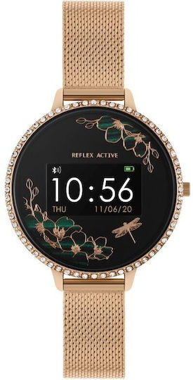 Reflex Active Smartwatch with Heart Rate Monitor (Gold)