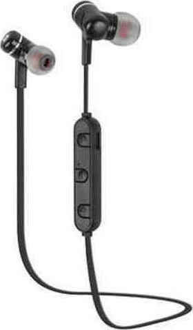 Natec NSL-1337 In-ear Bluetooth Handsfree Earphones with Sweat Resistance Black