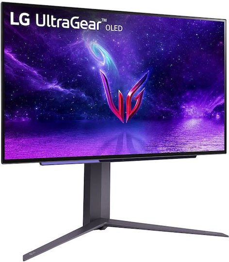 LG UltraGear 27GR95QE-B OLED HDR Gaming Monitor 27" QHD 2560x1440 240Hz with Response Time 0.03ms GTG view 3